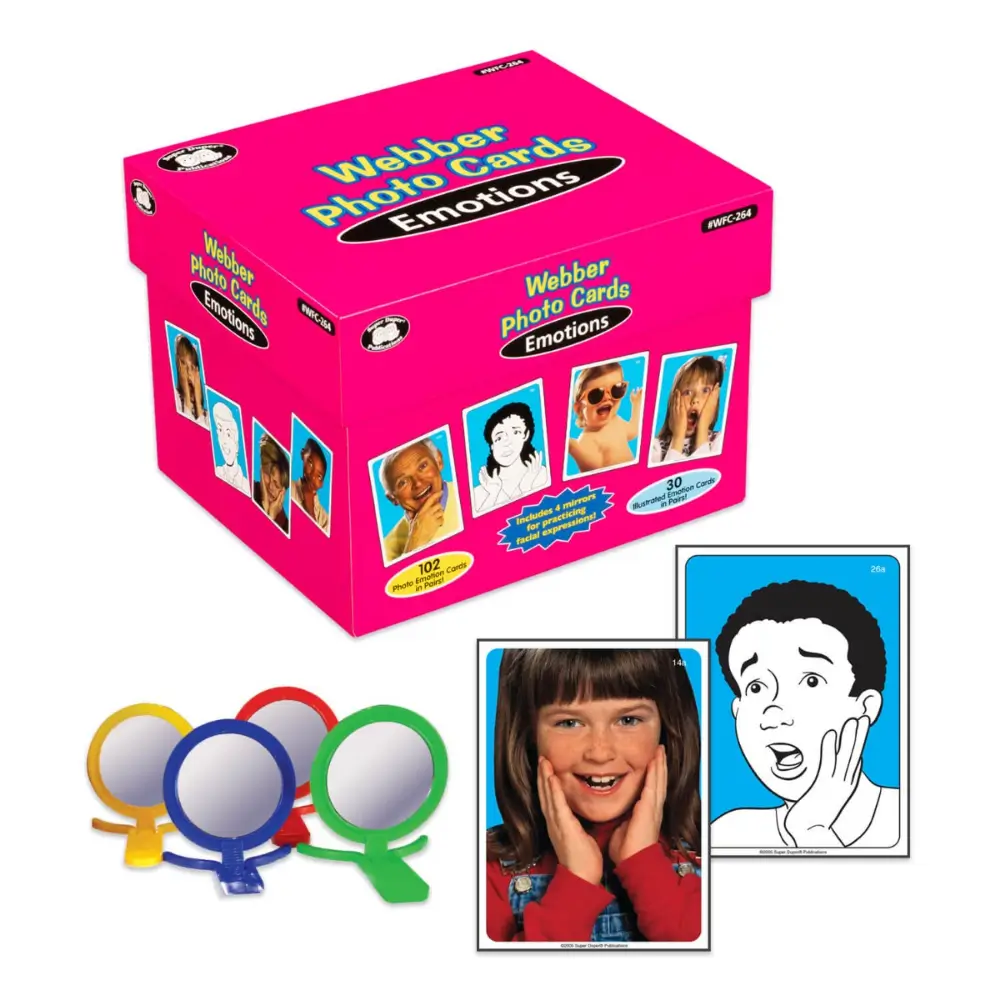 social emotional activities for preschoolers – identify emotion cards