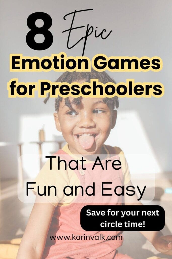 social emotional games for preschool