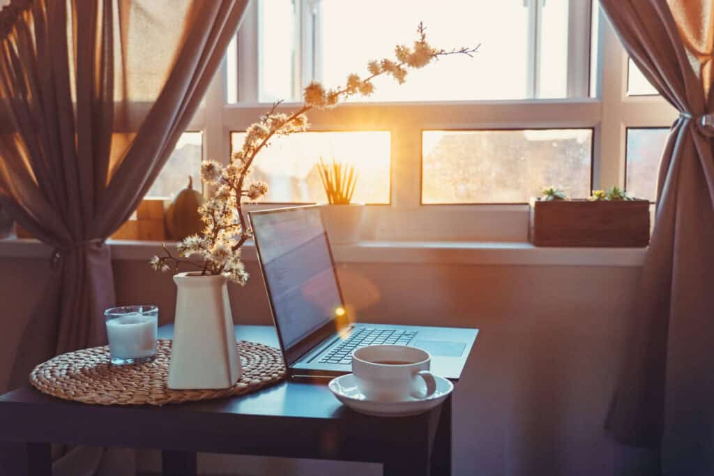 cozy home office setup ideas