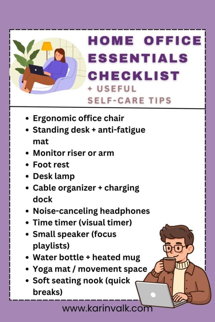 home office essentials list