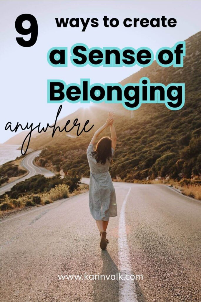 belonging sense