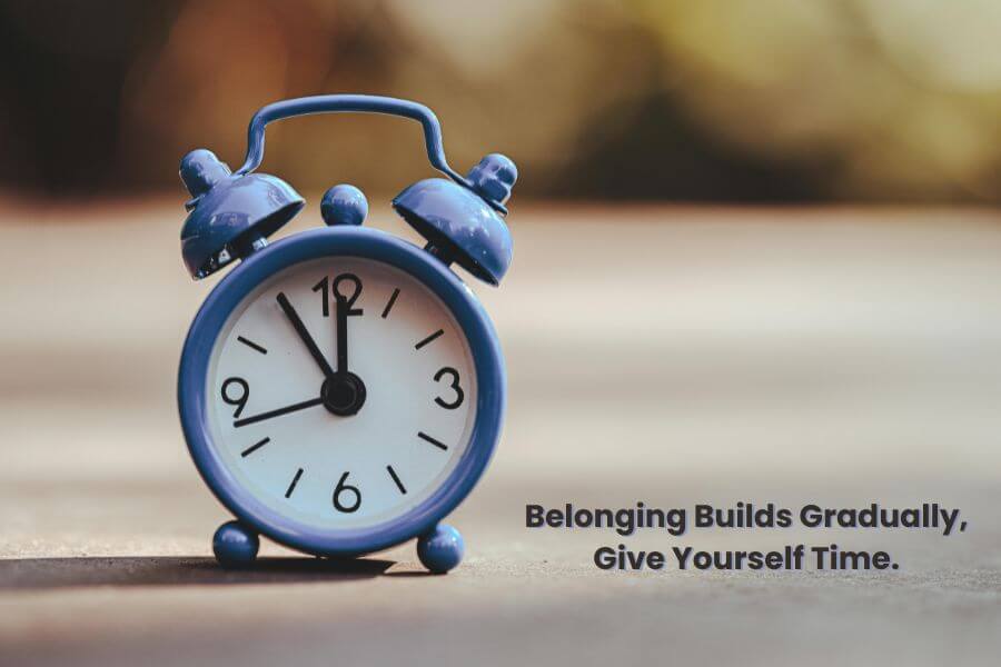 building belonging gradually