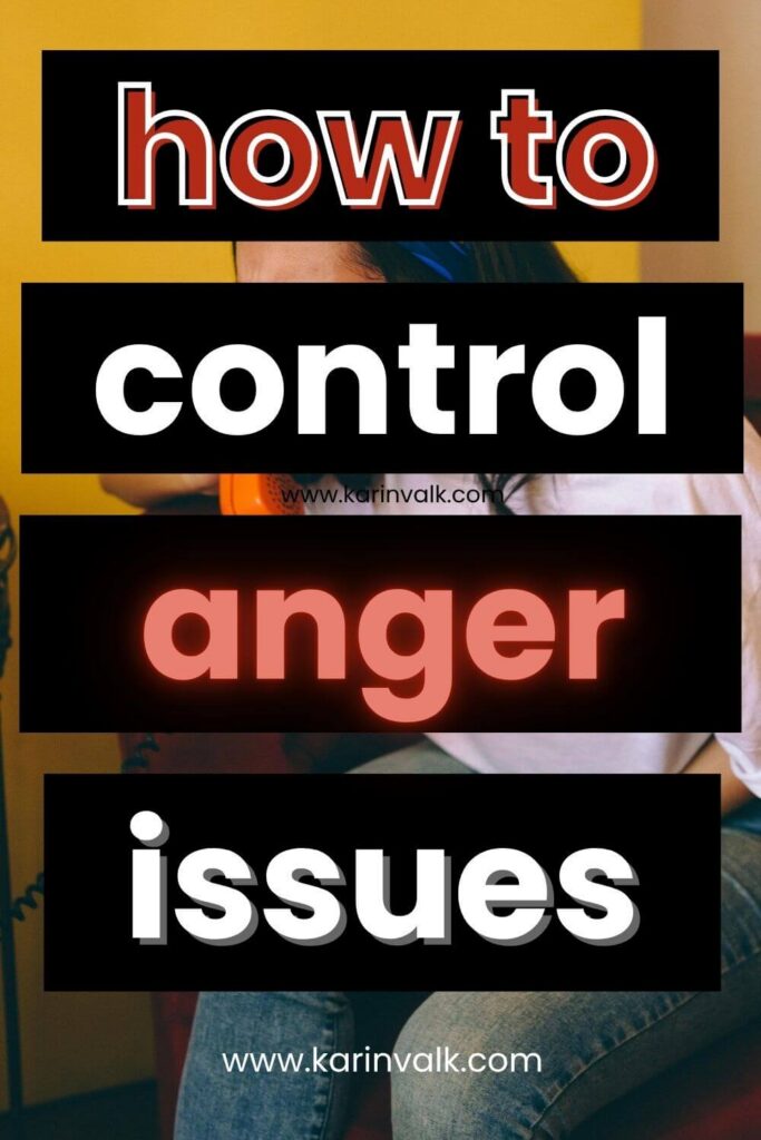 how to deal with anger