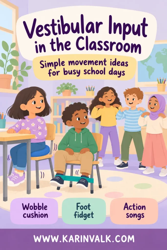 sensory classroom ideas